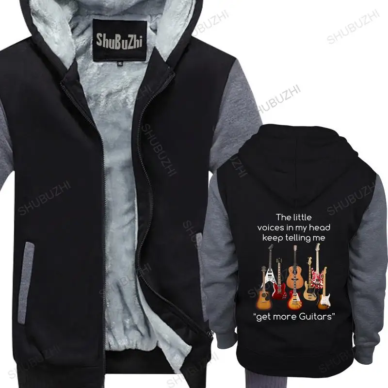 

Men streetwear hooded zipper funny jackets Guitar hoodieGet More Guitars hoodie mens shubuzhi fleece hoodies