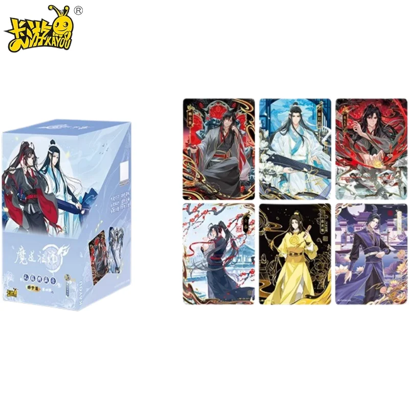 

Коллекционные карты Wei Wuxian Mo Dao Zu Shi Drunken Dreams S4, официальное лицензированное китайское аниме TCG, подарок для фанатов