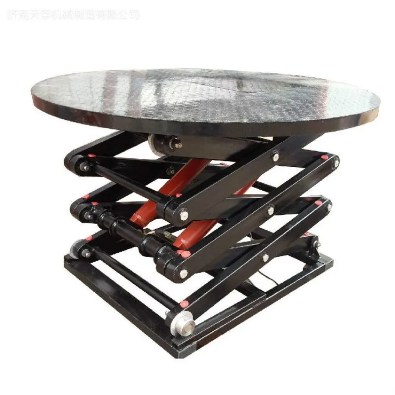 Fixed Ring Chain Electric Hoist Steel New Lifting Table Rotating Circular Platform 1 Ton Load Capacity AI Intelligence
