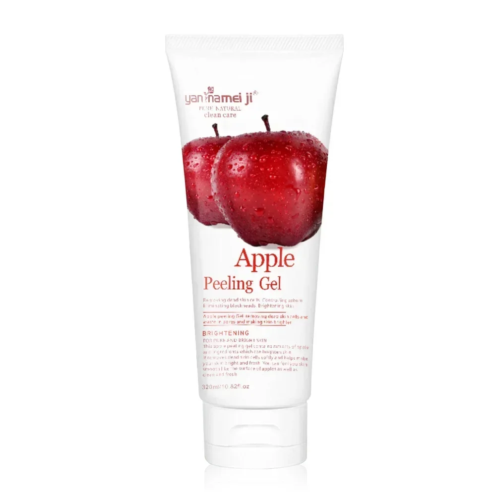 320ml Peeling Gel Cucumber Pomegranate Apple Essence Facial Non-irritating Exfoliating Gel Skin Care Deep Cleansing Gel