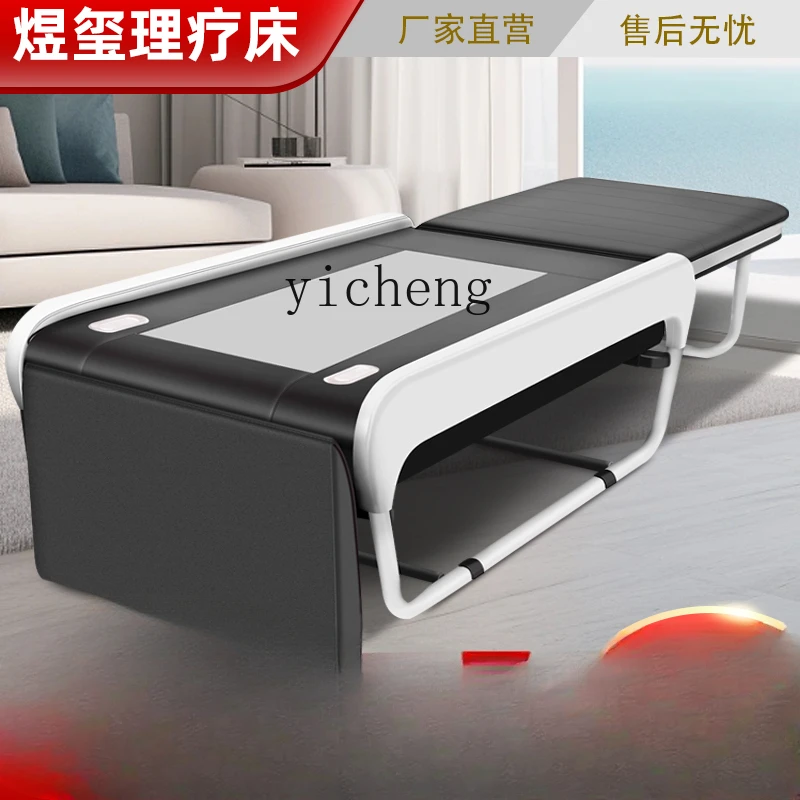 Xl Multifunctional Tepidity Therapy Bed Warm Jade Massage Bed 3d Spinal Correction