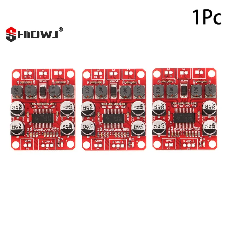 

DC 12 В TPA3110 TPA3110D2 модуль цифрового усилителя мощности 2x15 Вт двухканальный стерео DIY усилитель динамика электроника дизайн печатная плата