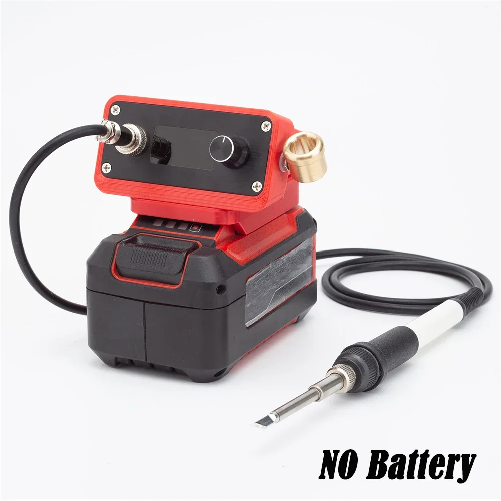 

OLED Digital T12 Soldering Station Soldering Iron Tip For Einhell 18V Lithium Battery for DIY Repair (Not include battery)