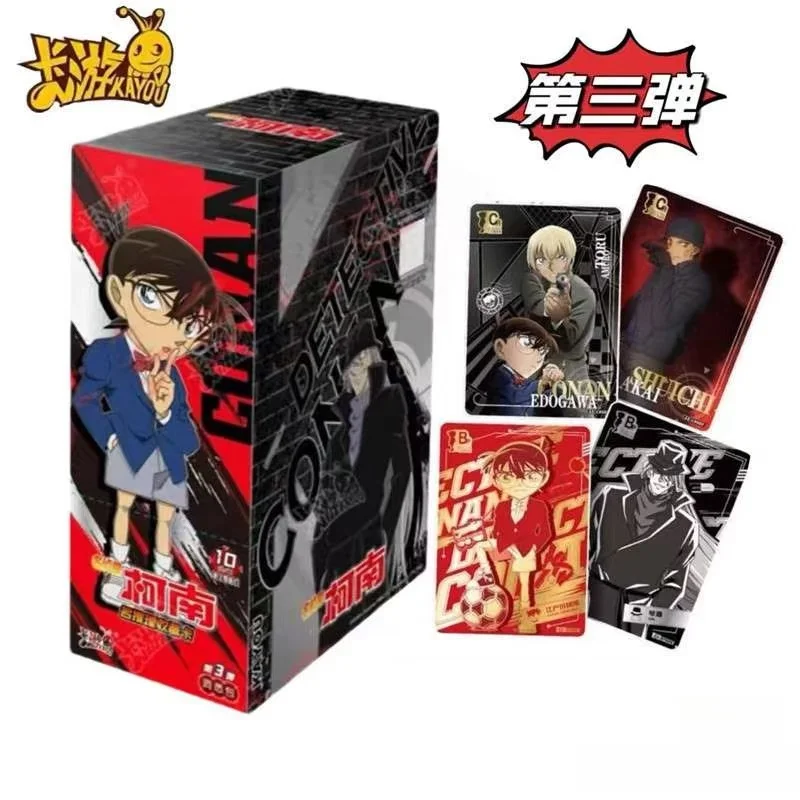 

Kayou Detective Conan Card Famous Reasoning Mystery Insight Pack Mouri Ran Rare Bp Anime Collection Card Toy Halloween Gifts