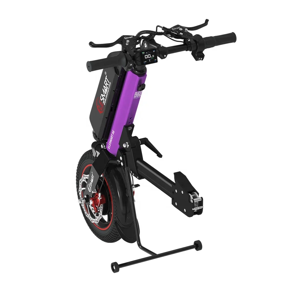 A6 New 500w Electric Handbike 12inch Wheelchair Attachment Handcycle  For Disable Elderly Handicap