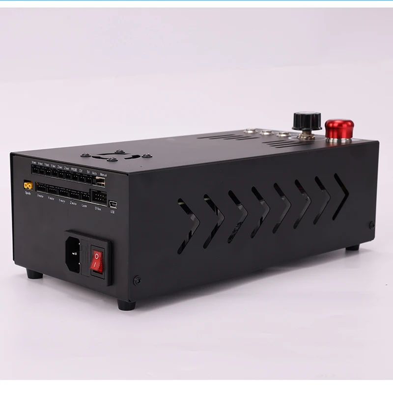 TWOWIN CNC 500W Spindle Control Box Integrated Power with USB Port Emergency Switch Offline Control Box Tools for Laser Engraver