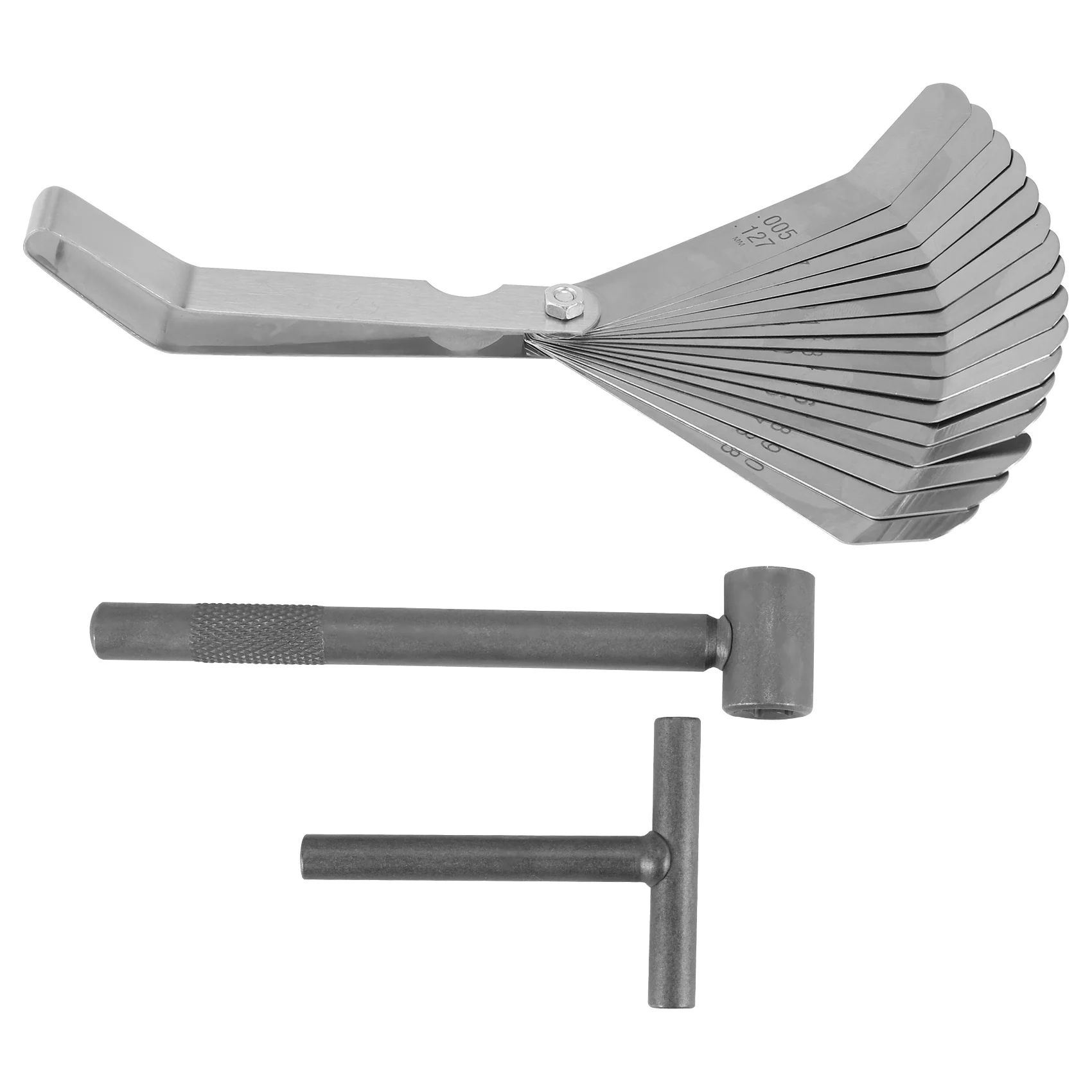 Outil de réglage de vis de soupape de moteur, Spblown, dégagement de soupape, outils de réglage, jauge d'épaisseur, 0.005 - 0.020 ", 3 pièces