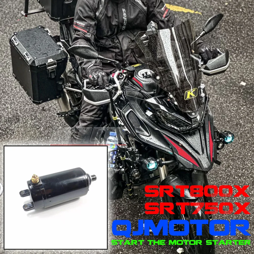 FOR QJMOTOR SRT 750 800 Start the motor starter SRT750X SRT800 Motor starter motor Original accessories