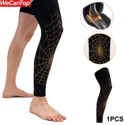 1Pcs Women Men Youth Leg Compression Sleeve,Sport Calf Compression Socks Knee Brace Support Helps Shin Splints,Arthritis,Muscles