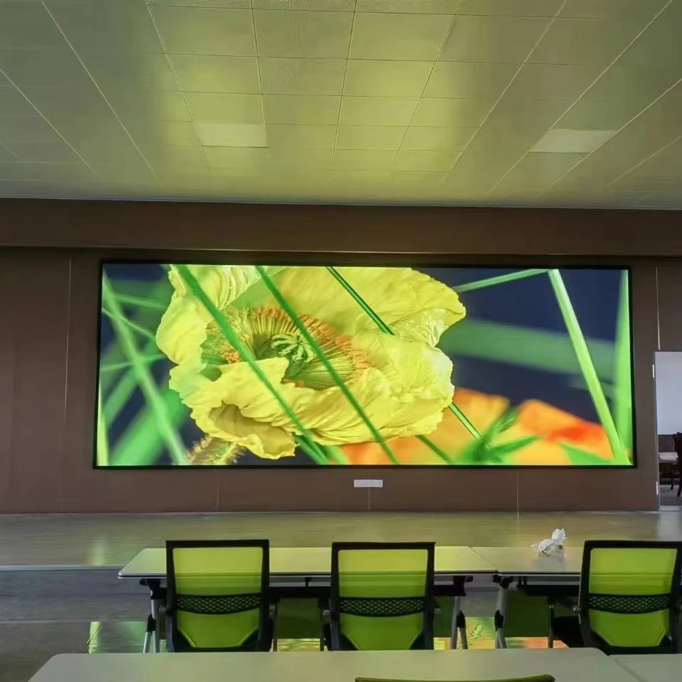 Seamless Indoor 4K Full-Color LED Video Screen Panels Small Pixel Pitch P2 P2.5 for Digital Signage Shopping Malls OEM