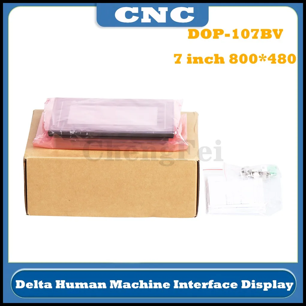 L'ultimo Display dell'interfaccia della macchina umana del Touch Screen HMI Delta DOP-107BV da 7 pollici CNC sostituisce DOP -B07S411 DOP-B07SS411 B07S410
