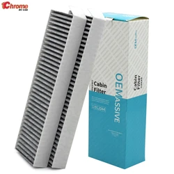 6447XF 1609998980 For Citroen C4 Grand Picasso Berlingo Peugeot 3008 5008 Partner Car Pollen Cabin Air Conditioning AC Filter X2