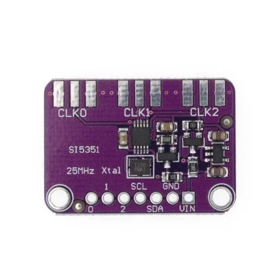 DC 3V-5V CJMCU-5351 Si5351A Si5351 I2C Clock Generator Module 8KHz-160MHz High Frequency Signal Square Wave Frequency Generator