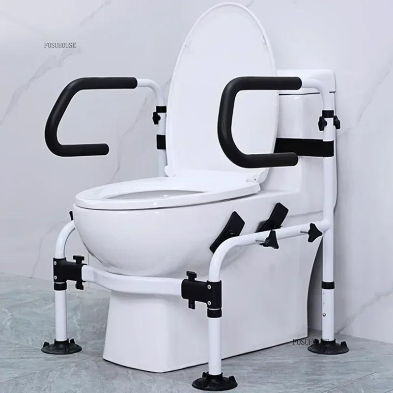 Toilet Safety Rails for Elderly Safety Railing Bathroom Toilet Punch