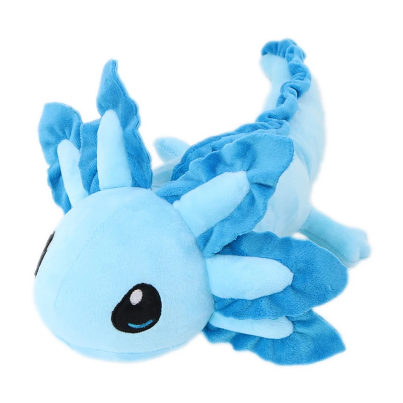 40/70cm Kawaii Axolotl Plush Toy Soft Stuffed Plushie Doll Cartoon Character Toys Kids Baby Chlidren Christmas Gift