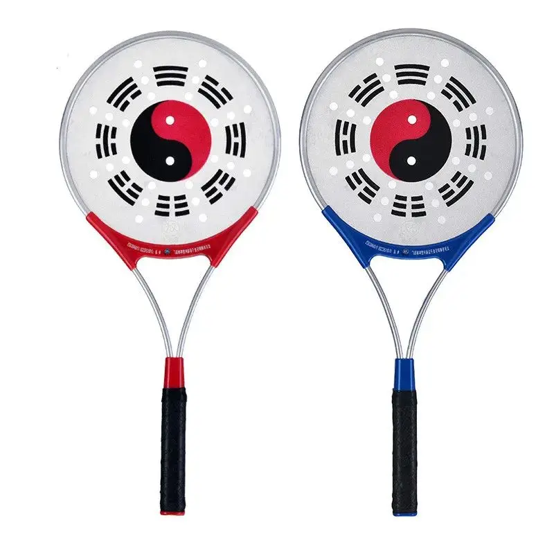 Tai Chi Soft Ball Carbon Fiber Racket, Light Weight for Professional Competition, Perform Aged GYM, Chinese Style
