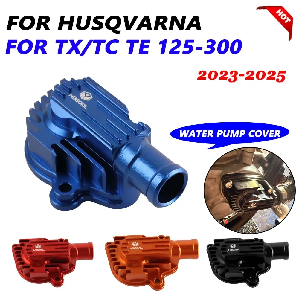 Motorcycle Water Pump Cover Guard For Husqvarna TC125 TC250 TX300 2023 TE150 TE250 TE300 2024 TX TC 125 TE 150 250 300 Parts
