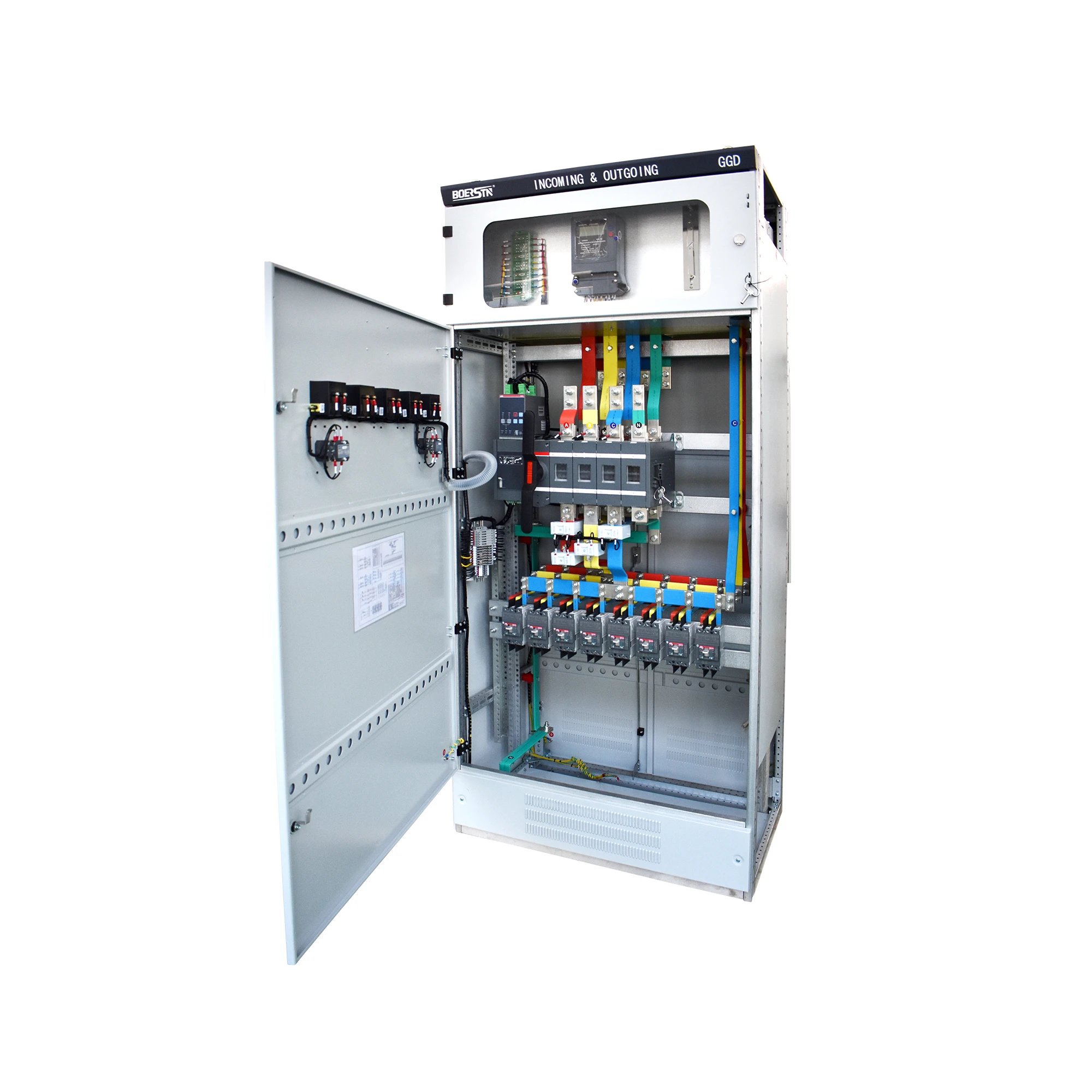 GGD 415V 400V 380V Low Voltage Fixed Switchgear Panel for Substation Metal Steel ABS Electrical Power Distribution Switchboard