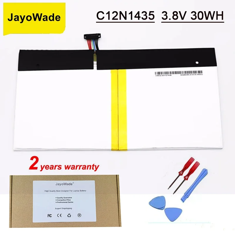 

C12N1435 Аккумулятор для ноутбука ASUS T100HA T100HA-FU006T 10,1-дюймовый 2 в 1 сенсорный экран планшета 3,8 В 30 Втч Аккумуляторы для ноутбуков C12N1435