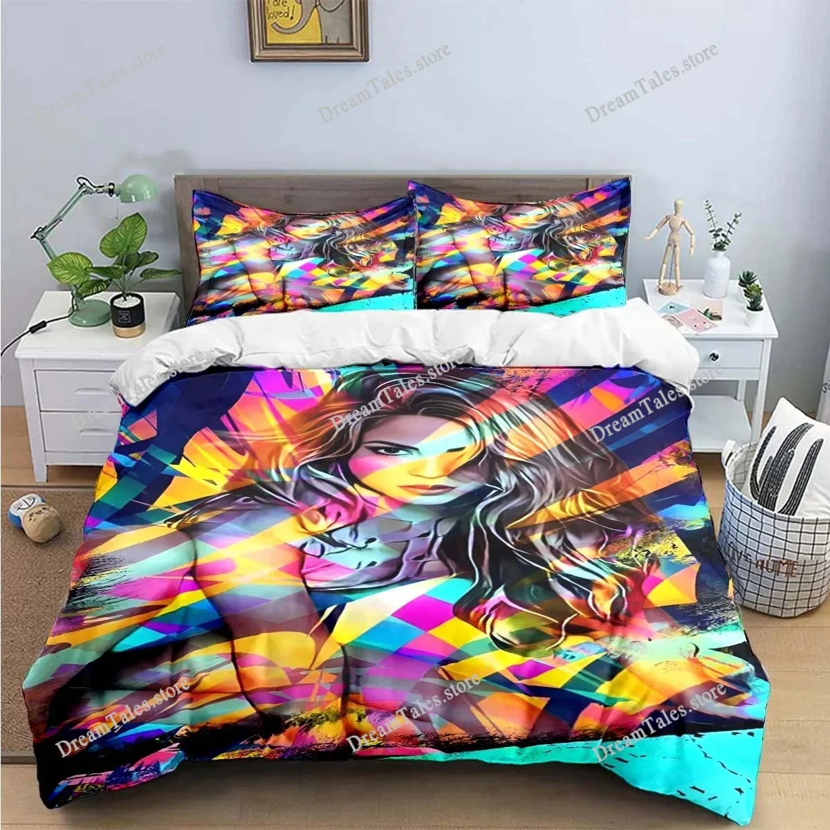 

Colombia Pop Female Singer S-Shakira Pattern Bedding Sets Bed Supplies Set Duvet Cover Comforter Set Bedding Set Luxury Gift741