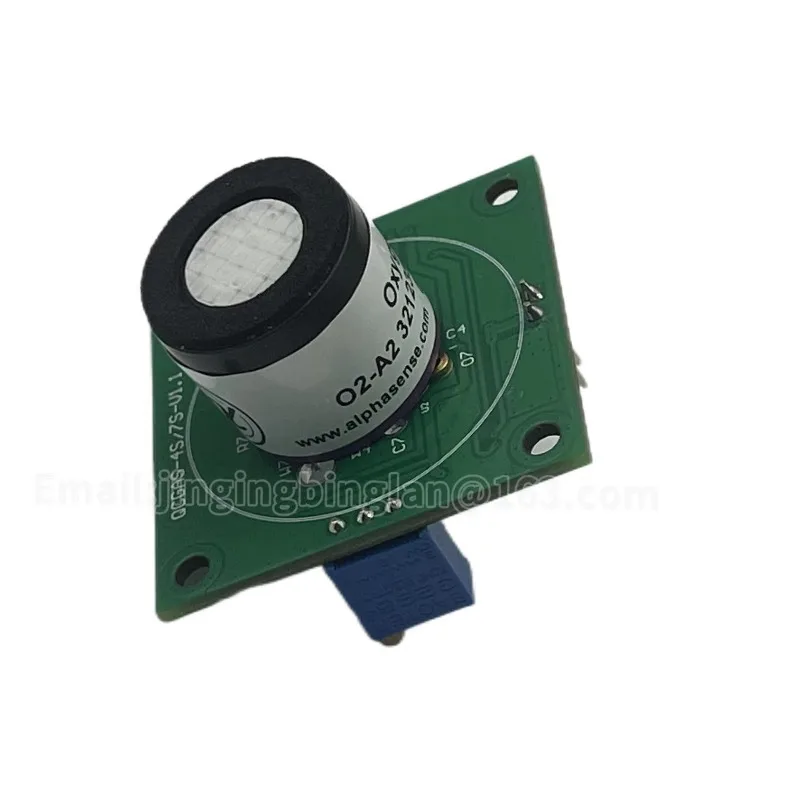 Moduł czujnika wyjścia analogowego 4-20mA, płytka nadajnika, czujnik Alphasense typu B do wykrywania tlenków i tlenu - gaz