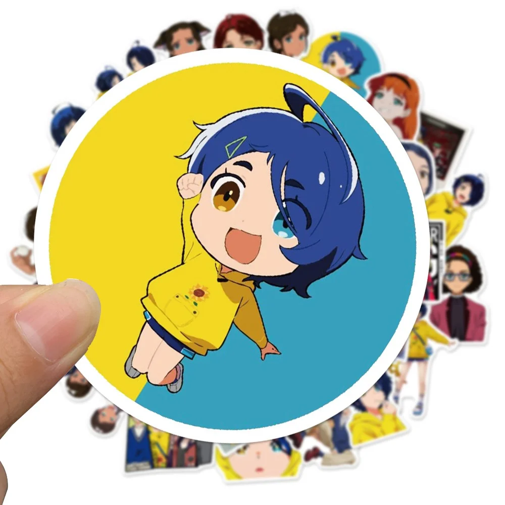 10/30/50PCS Anime Wonder Egg Priority Character Ohto Ai Sticker for Luggage Laptop IPad Water Cup Phone Case Sticker Wholesale