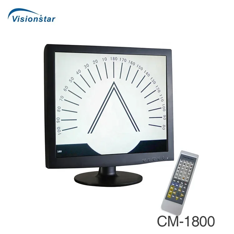 CM-1800 Optical Lcd Visual Monitor 19 Inch Color HD Vision Test Chart