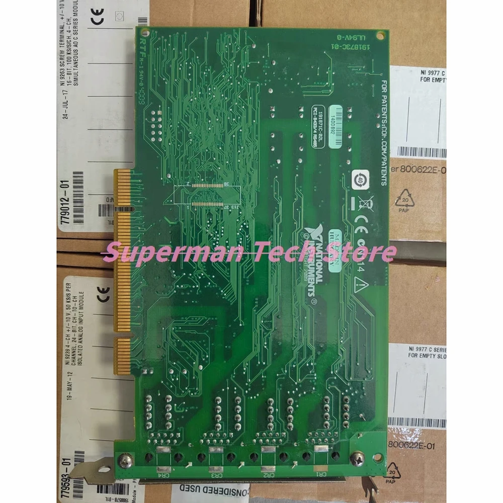 For N I serial instrument control equipment 779146-01 PCI-8433/4
