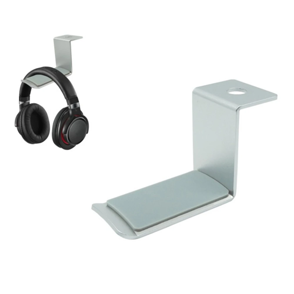 Вращающийся держатель для наушников, держатель для гарнитуры, металлический настенный крючок, подставка для наушников