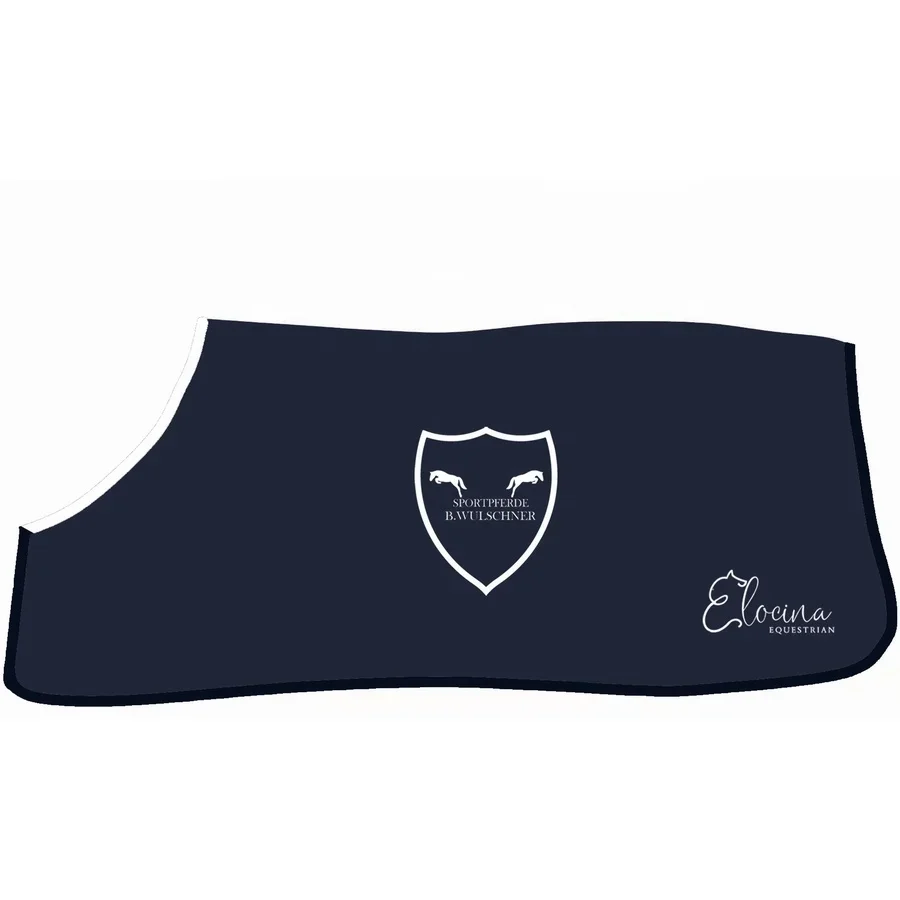 Couverture de cheval légère avec logo personnalisé, respirante, séchage rapide, tapis de cheval d'été, sublimation Lea, Softshell, imperméable