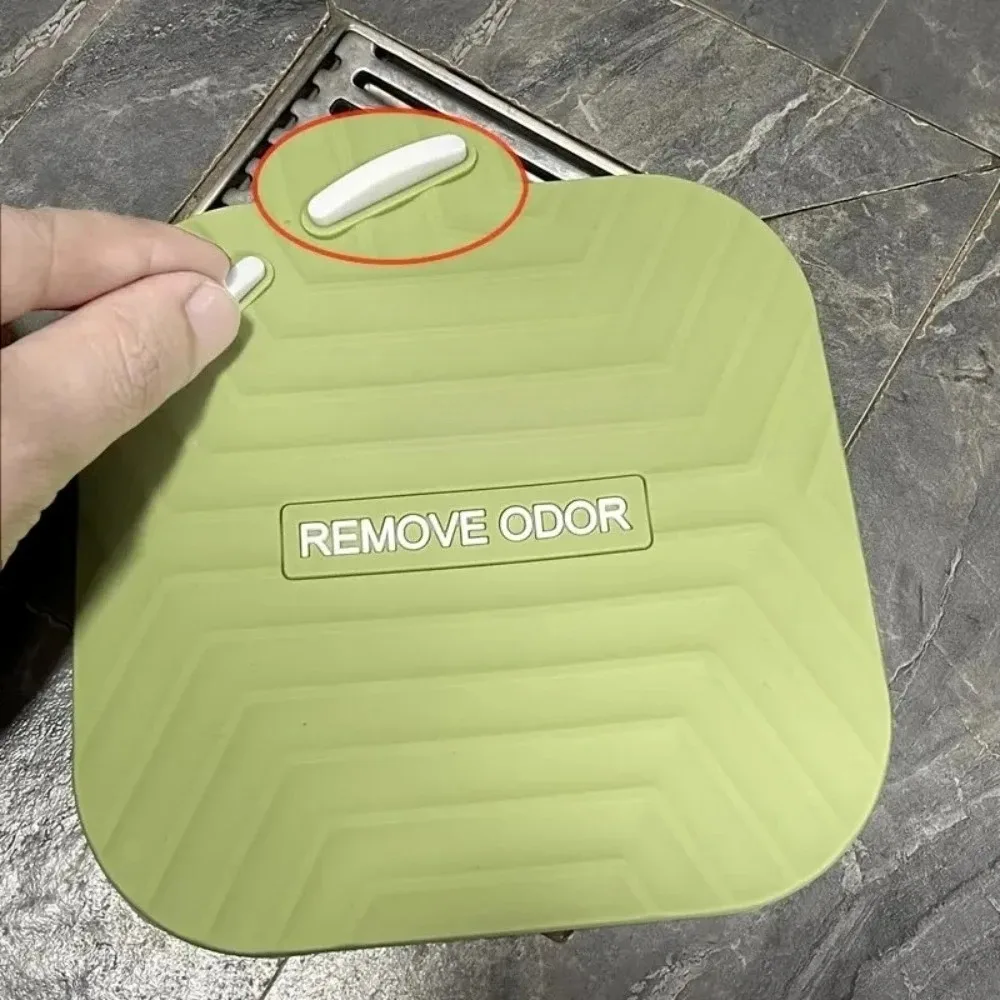 1 قطعة استنزاف الأرض مزيل العرق وسادة مكافحة رائحة الحشرات الوقاية المرحاض الحمام غطاء المجاري أداة إيقاف الماء غطاء اكسسوارات المطبخ #3