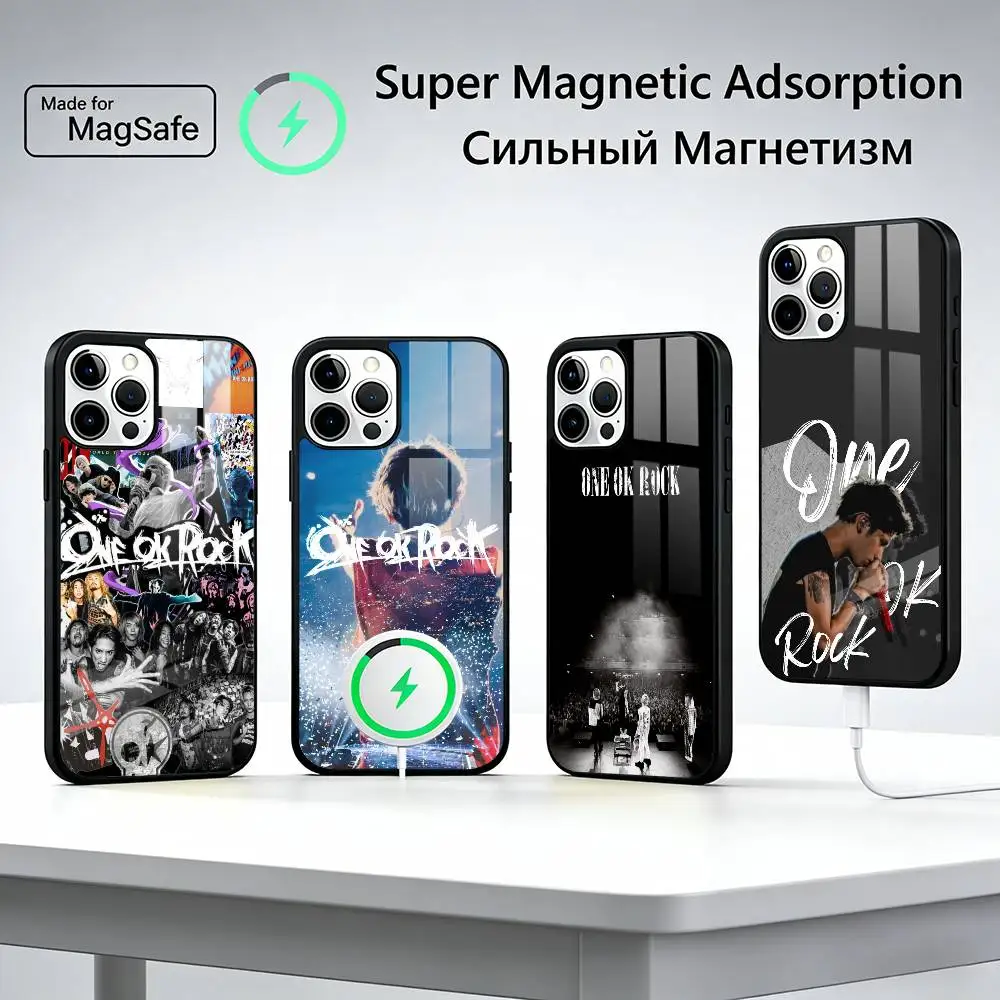 

Japanese band ONE OK R-ROCK Phone Case For iPhone17,16,15,14,13,12,11 Plus,Pro Max, New Magnetic Wireless Charging