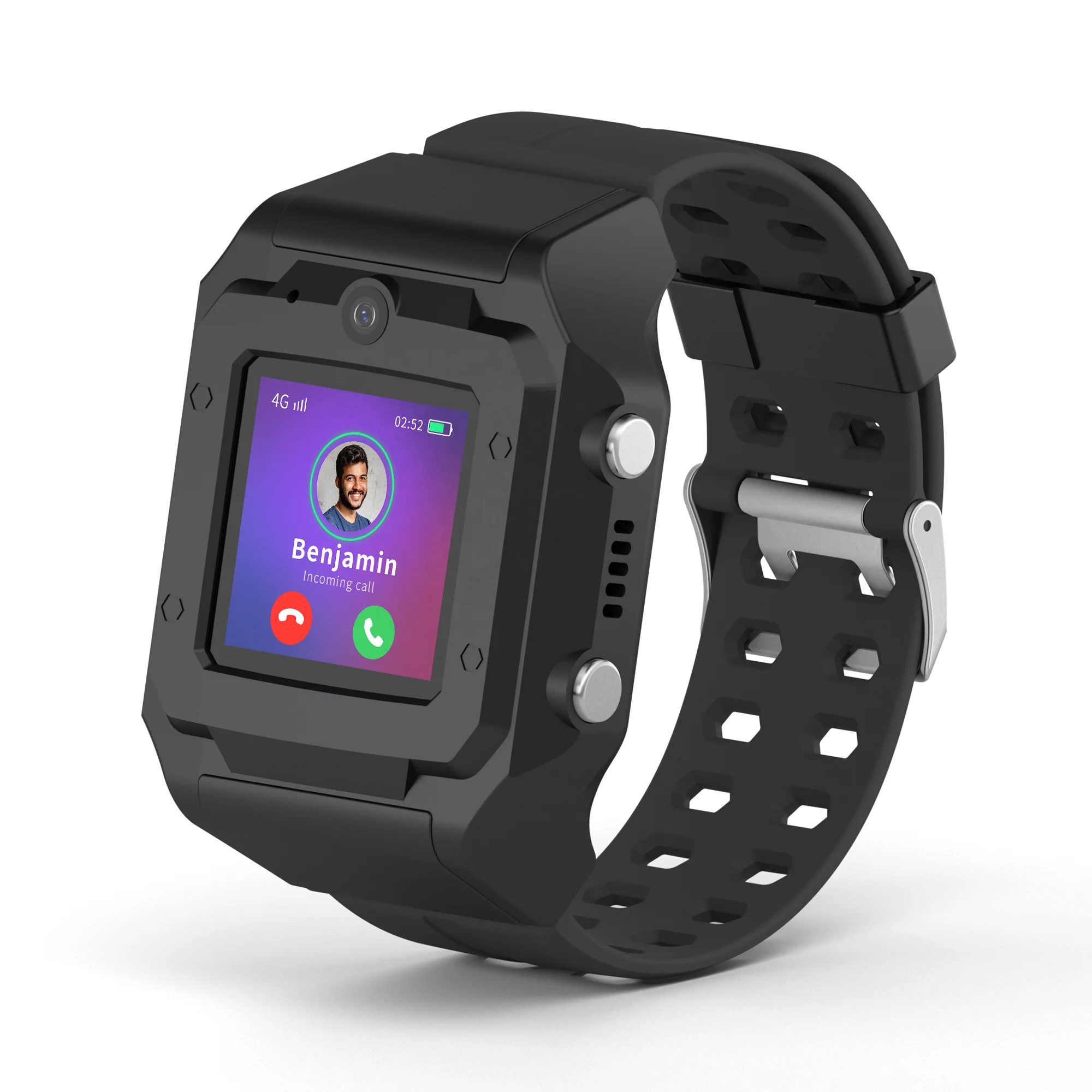 NEWGPS Ankle Bracelet Real-Time Tracker with TFT Display and SOS Button IP68 Waterproof for Prisoner/Offender Tracking