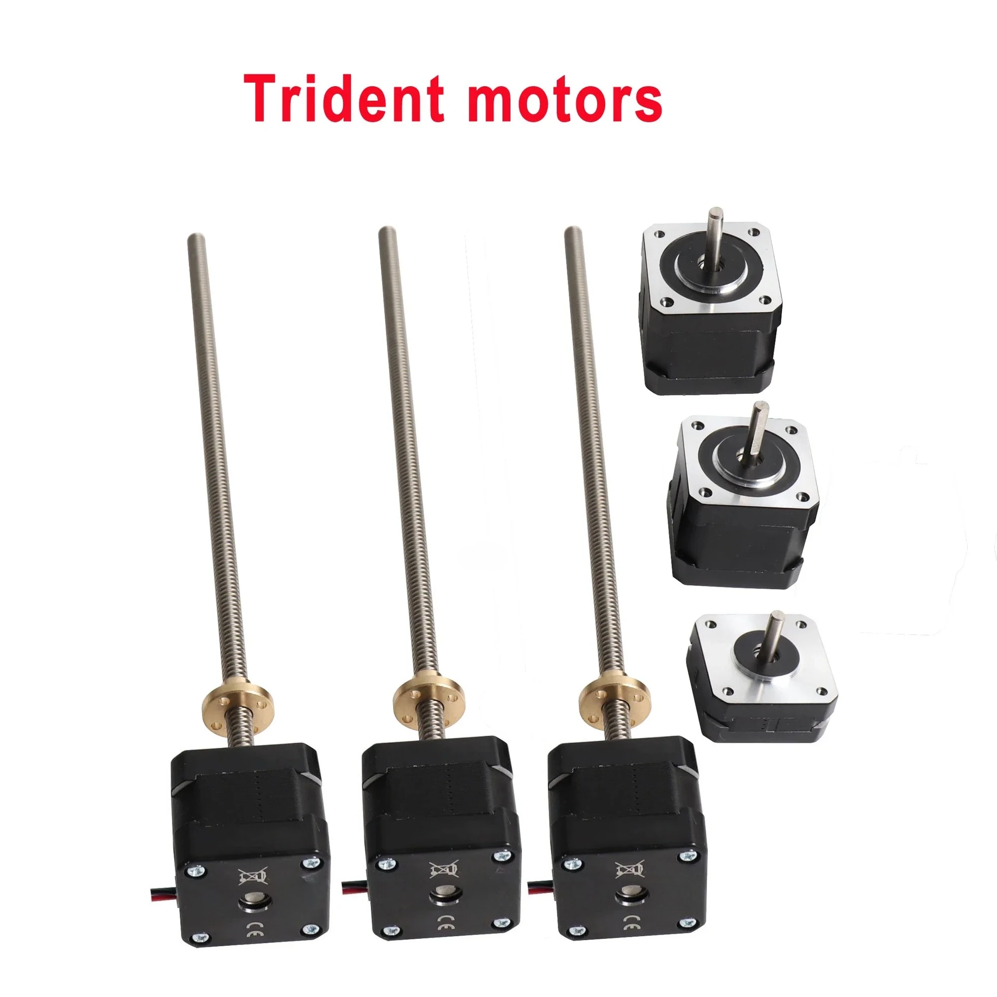 For Blurolls Voron Trident 3d printer Motors Kit LDO Motor XYZ Lead Screw Motor Stepper Motors - 300mm,TR8x4mm