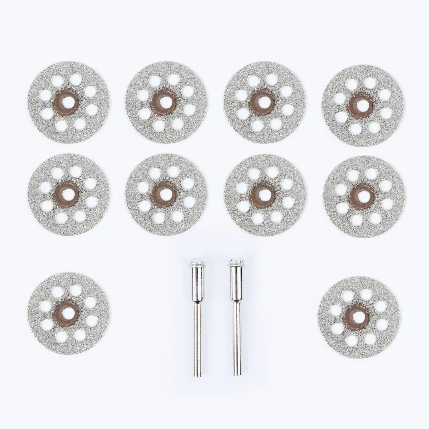 10 Chiếc 22Mm Cắt Kim Cương Đĩa Đá Mài Gỗ Nhựa Kim Loại Nhỏ Lưỡi Tròn Cho Máy Mài Điện Dụng Cụ Xoay phụ Kiện