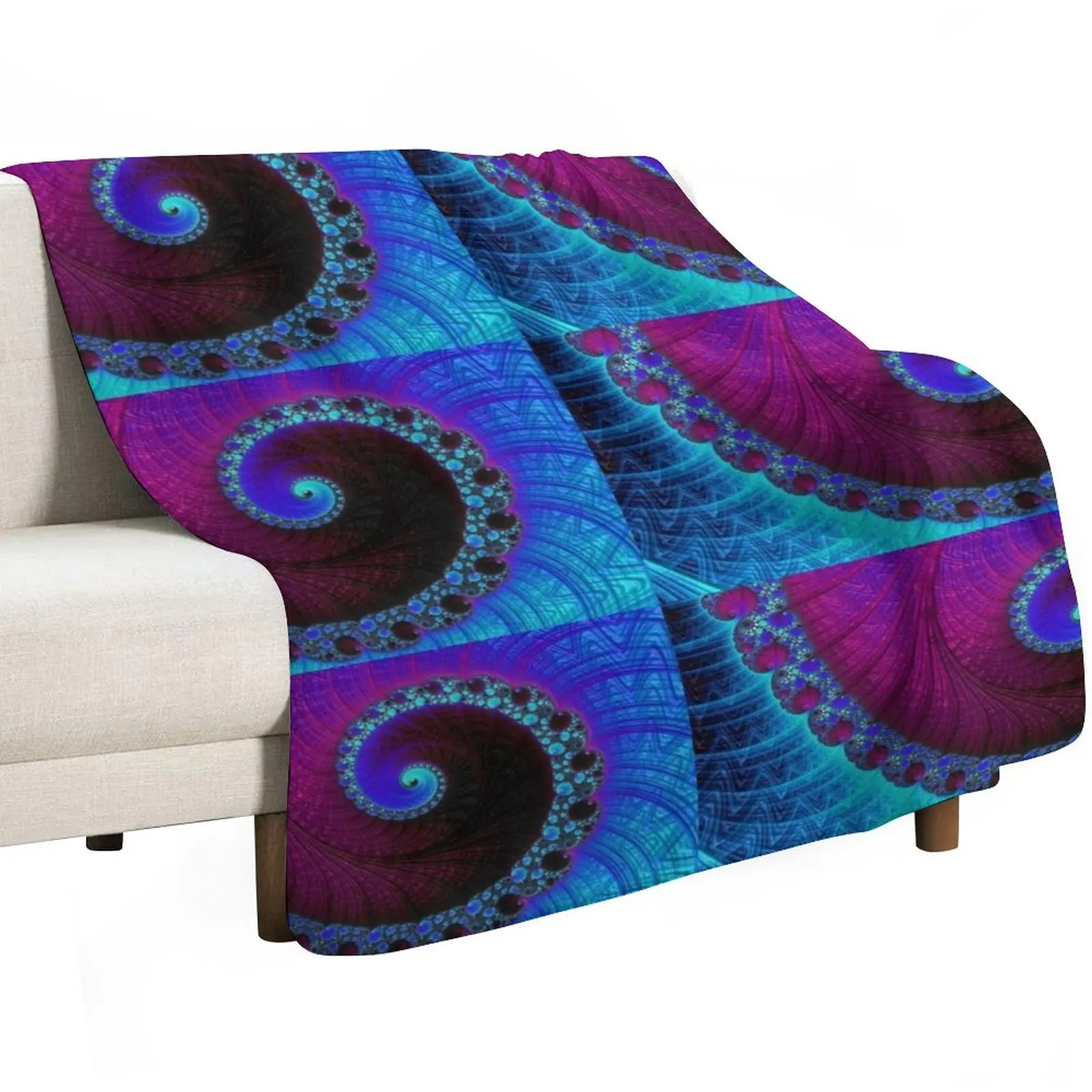 It’s Electric Throw Blanket Color Fast Cozy Throw Blanket