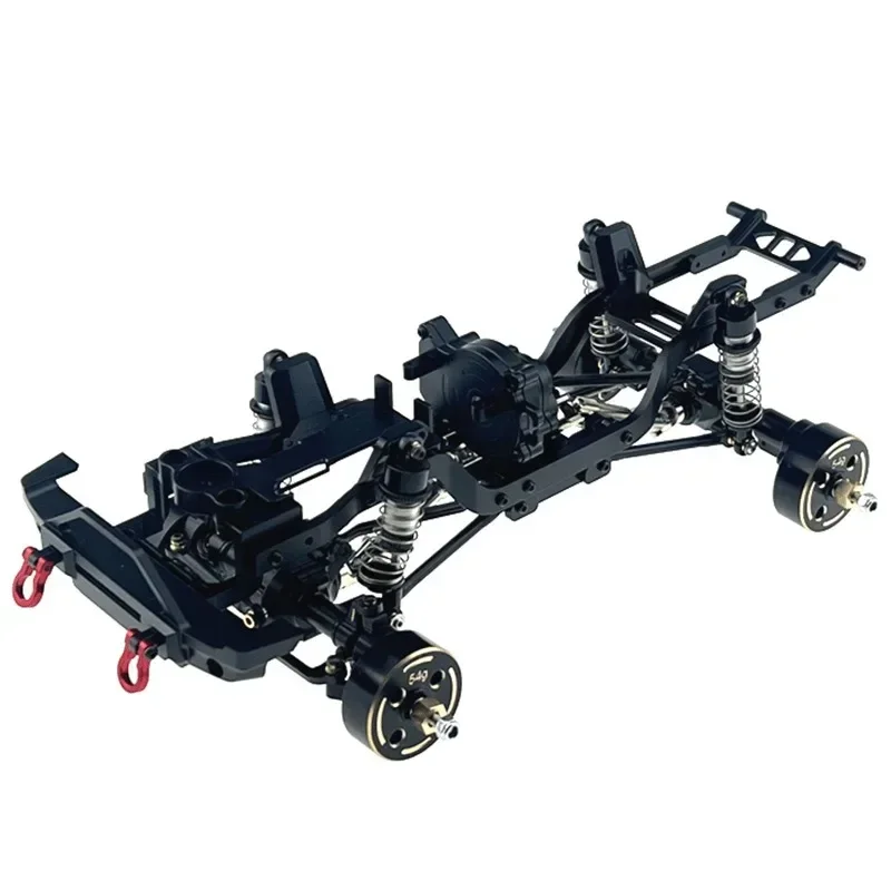 Fit for MJX 1/18 H18P RC car all metal frame, supports DIY,  car set can be directly transplanted and installed