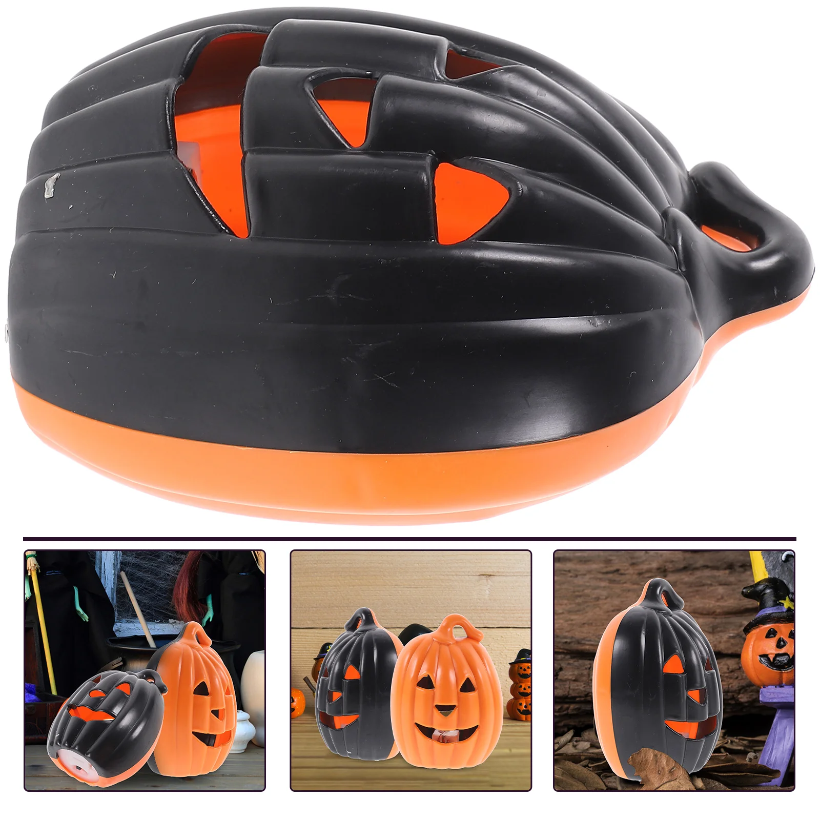 

Pumpkin Lantern Light Halloween Decorations Flashing Plastic Home Kitchen Party Halloween Farmhouse Decor Gifts Kids