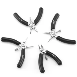 1 Pcs Zinc alloy Round nose pliers Oblique mouth pliers Needle Nose Pliers Jewelry Making Hand Tool Black X11