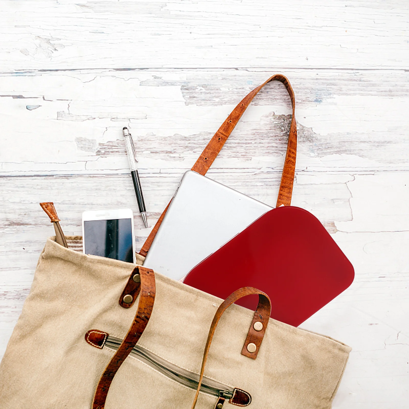 

LED Eyelash Box False Eyelash Case Organizer Mirror Lash Holder Compact Size for Daily Use Travel Beauty Salon