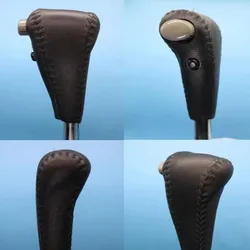 For Toyota Old LC100 LC80 LAND CRUISER Leather hand sewn gear shift cover, gear handle cover