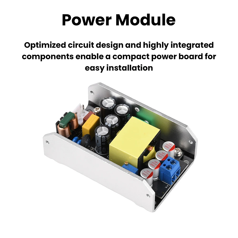 AC 190-265V zu DC 9-30V Einstellbares 180W Hochleistungs-GaN-Schaltnetzteilmodul mit geringer Welligkeit, Industrielle Leistungsplatine – Detail 3