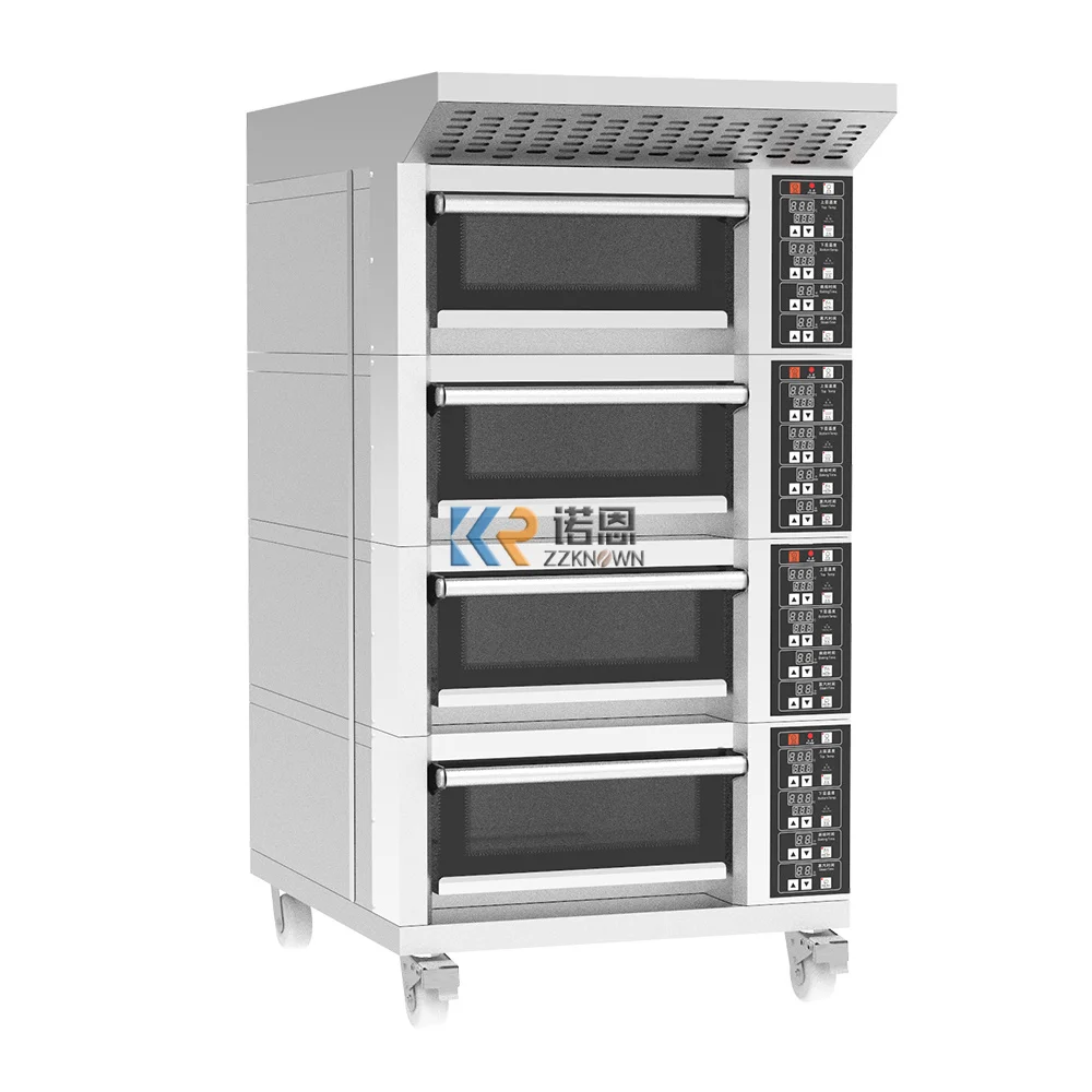 Electric Commercial Automatic Convection Baking Oven Equipment For Bakery Cake Oven Combi Oven