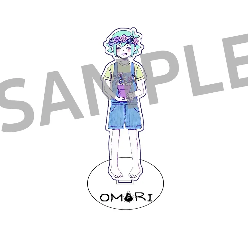 Acrylic Standee - OMORI Horror Game Anime15cm Acrylic Standing Sign Board Keychain Hero,Sunny Gifts Friends Bookshelf Decoration