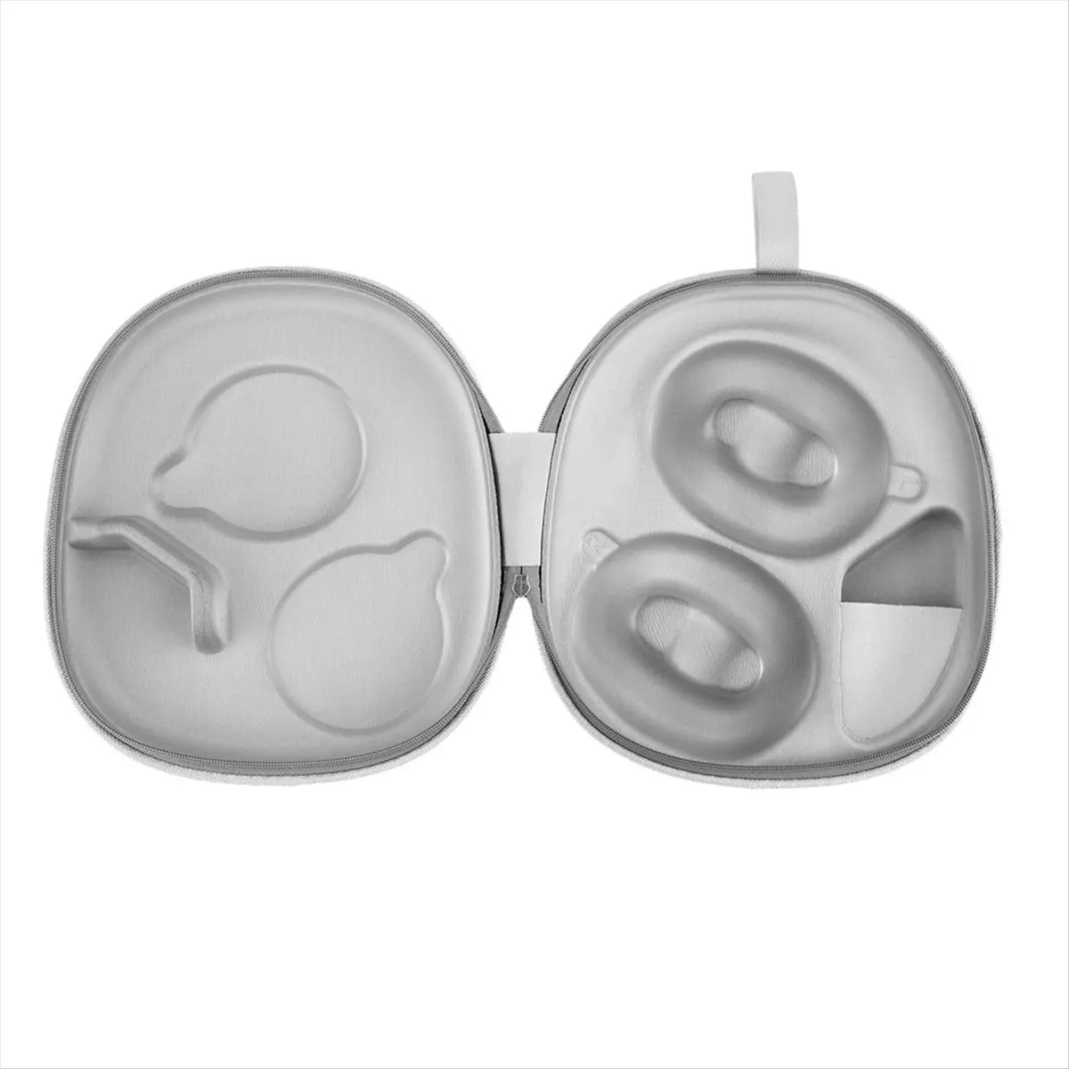 Portable Travel Carrying Headphone Case for WH-1000XM6 Hard Shell Headset Headphone Protective Box Bag Pouch Grey