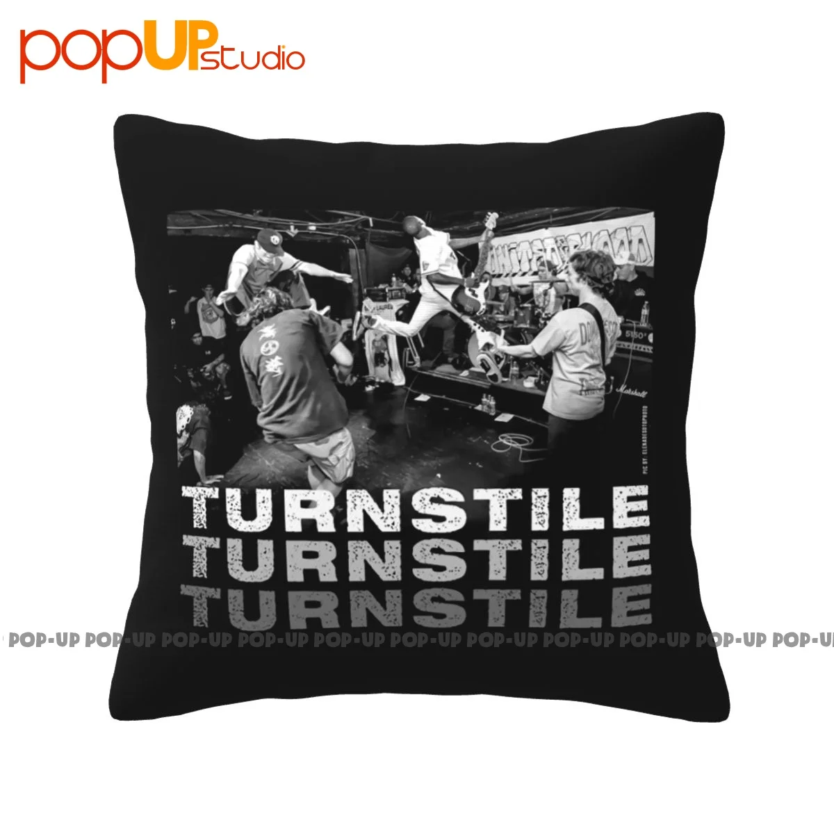 Soft Turnstile American Hardcore Punk Band Sao Paulo Pillowcase Throw Pillow Cover Ultra Soft