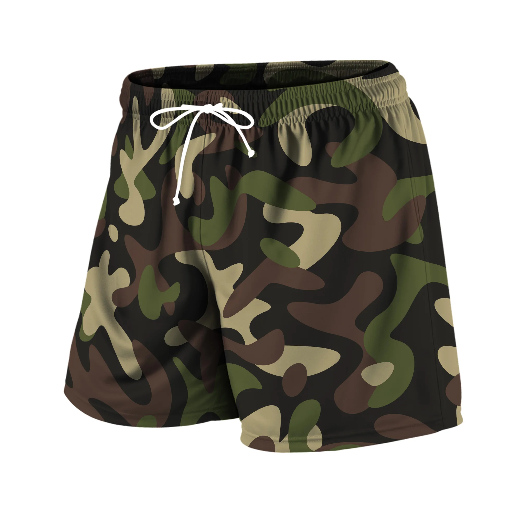 Camouflage shorts for men casual beach shorts male soft bottoms summer women sports wear daily short pants man trend streetwear