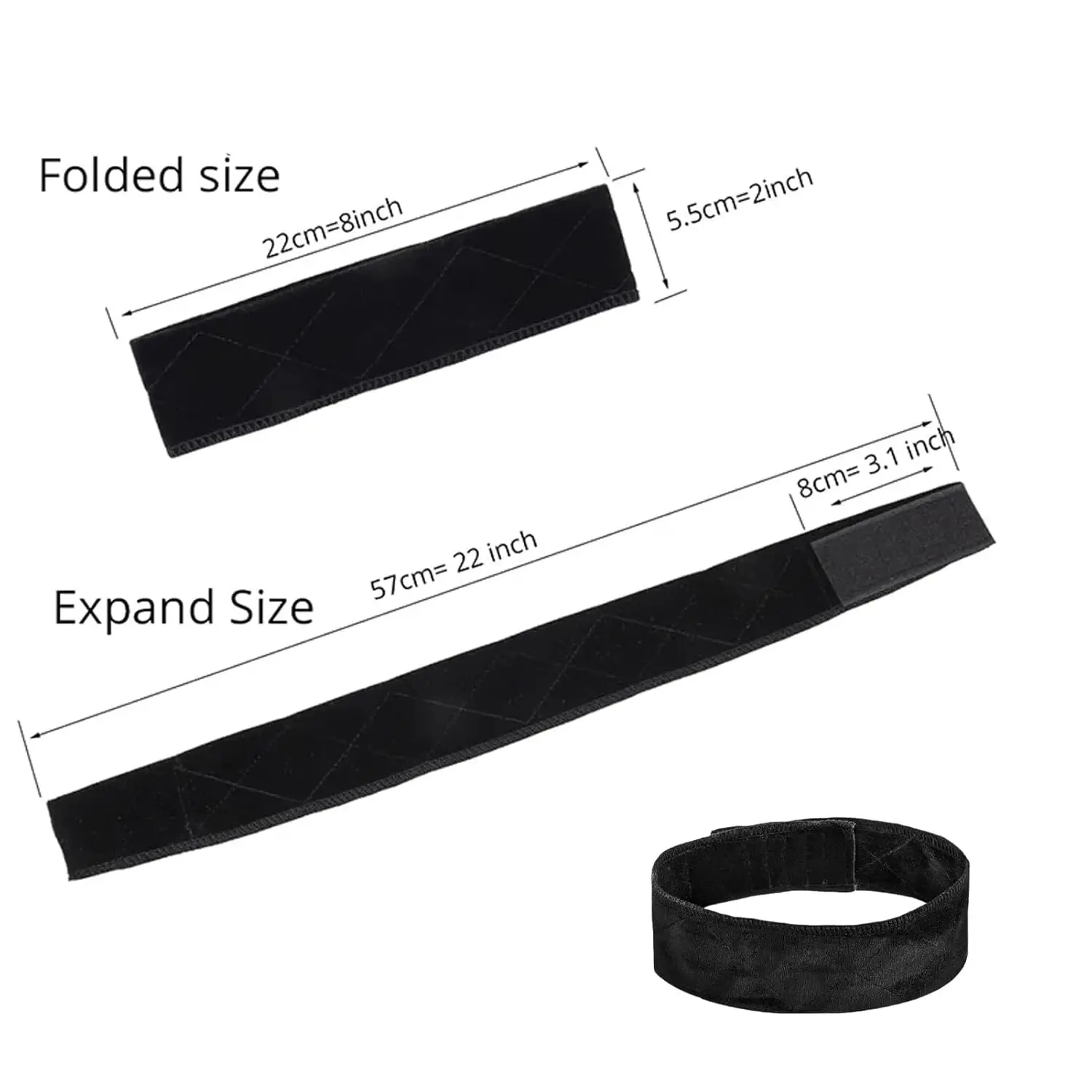 New Wig Grip headband High Quality Elastic Scarf Headband, Adjustable Wig Grip band with Mesh Caps, for Keeping Wigs in Place