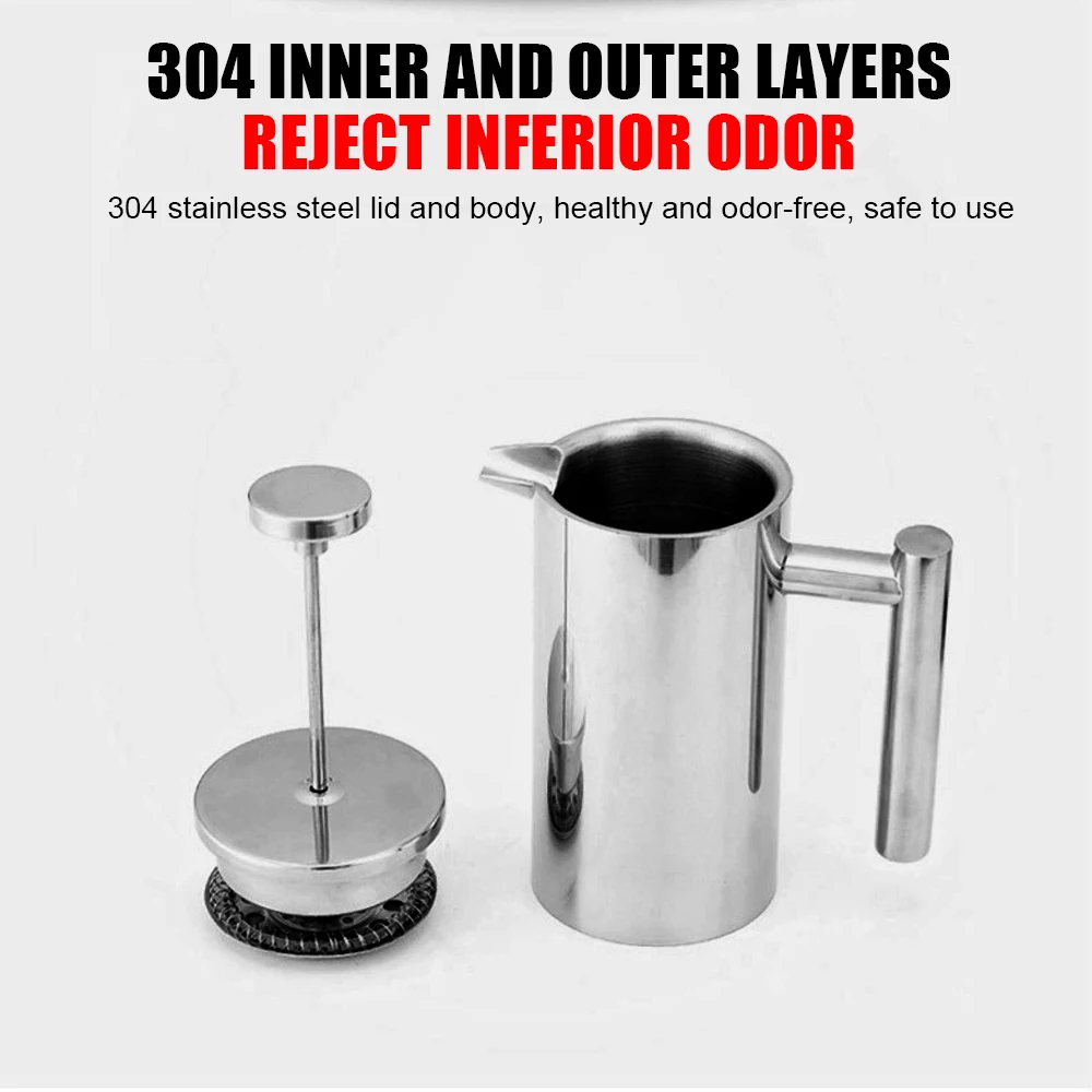 Caffettiera francese di grande - French Press Coffee Maker recensione e prezzo