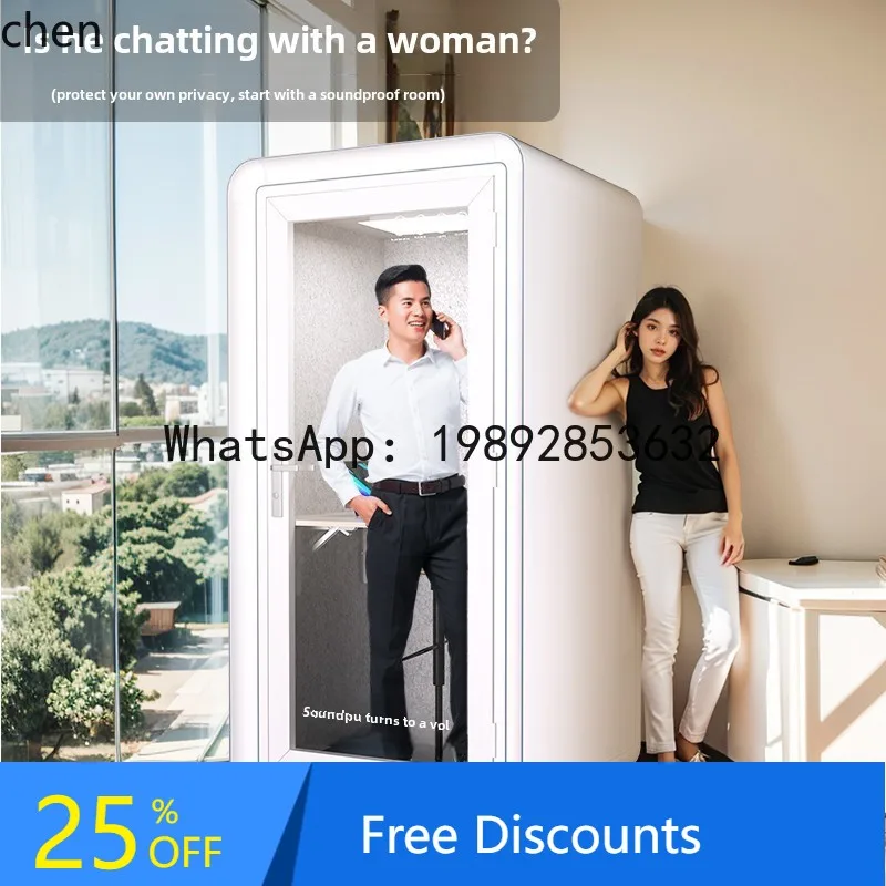 

mobile soundproof room sleep cabin office negotiation conference room phone booth piano silent warehouse